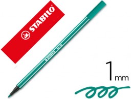 Rotulador acuarelable Stabilo Pen 68 tinta verde esmeralda